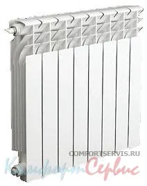 Биметаллические радиаторы WEIZAO 500х80 (8 секций Арт. 01.02)