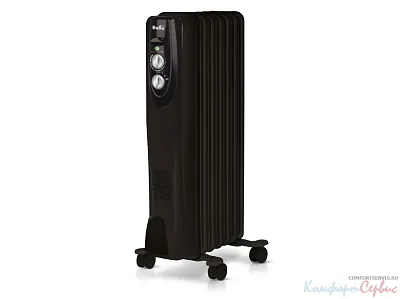 Масляный радиатор Ballu Classic black BOH/CL-07BRN 1500 (7 секций)